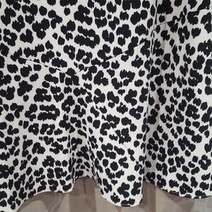 Loft cheetah dress size 12